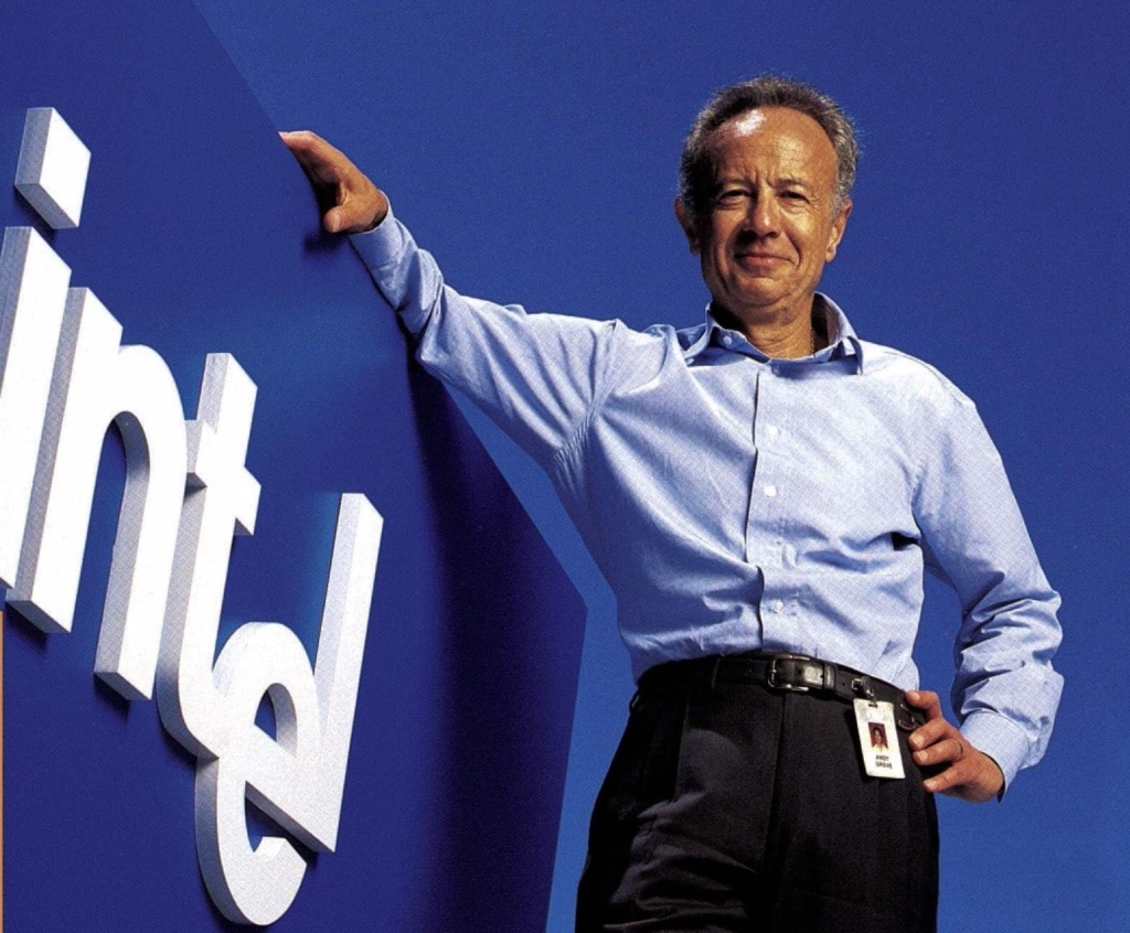 Foto de Andy Grove, fundador da Intel e propulsor da ferramenta de OKR